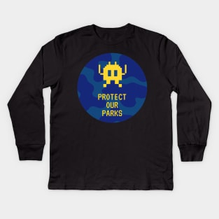 Park Invaders Kids Long Sleeve T-Shirt